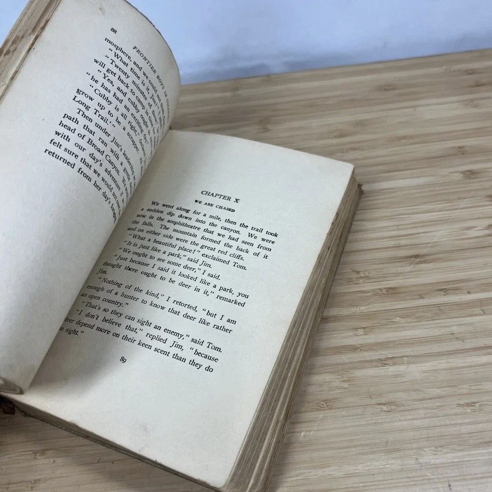 Frontier Boys In Colorado By Capt Wyn‎ Roosevelt 1911 Hardcover Vintage